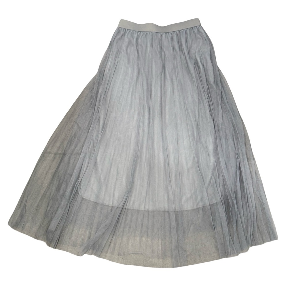 Elegant Blue-Gray Dear Prudence Women's Skirt